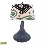 Product Image 1 for Penarth Ceramic Table Lamp In Navy Blue from Elk Home