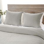 Product Image 1 for Zuma Cotton Twin Blanket - Mist from Pom Pom at Home
