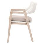 Product Image 3 for Lucia White Rattan Arm Chair from Essentials for Living