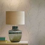 Product Image 2 for Laura Ashley Pussy Willow Dove-Grey Floral Wallpaper from Graham & Brown