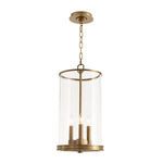 Product Image 1 for Adria Natural Brass Cylindar Glass Pendant from Regina Andrew Design