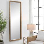 Product Image 4 for Paradise Tall Rectangular Rattan Mirror from Uttermost