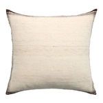 Product Image 3 for Neem X Dailad Handmade Solid Natural / Black Pillow from Jaipur 