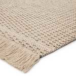 Product Image 2 for Soleil Indoor / Outdoor Solid Beige / Dark Taupe Area Rug from Jaipur