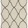 Product Image 1 for Treble Moroccan Trellis Ivory/ Black Rug - 5' x 7' from Jaipur