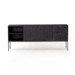 Product Image 25 for Trey Black Wash Poplar Media Console from Four Hands