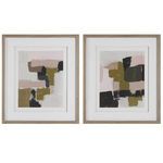 Product Image 1 for Color Block Framed Prints, Set of 2 from Uttermost