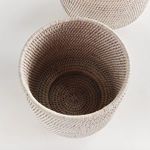 Product Image 3 for Burma Rattan Cachepots, Set Of 2 from Napa Home And Garden