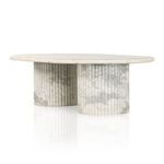 Product Image 3 for Oranda Solid Marble Coffee Table from Four Hands
