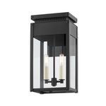 Product Image 1 for Braydan Textured Black 2-Light Exterior Wall Sconce from Troy Lighting