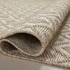 Product Image 3 for Dawn Organic Modern Natural Diamond-Patterned Fringe 11'4" x 15' Rug from Loloi