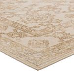 Product Image 2 for Salerno Indoor / Outdoor Medallion Gold / Ivory Rug 18" x 18" from Jaipur