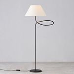 Product Image 3 for Fillea Forged Iron 1-Light Floor Lamp from Troy Lighting