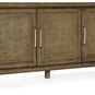 Product Image 1 for Sundance Pecan & Rattan Small Media Console from Hooker Furniture