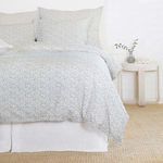 Product Image 1 for June Ocean / Grey Cotton Twin Duvet Cover from Pom Pom at Home