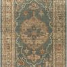 Product Image 1 for Reign Hand-Knotted Dark Green / Beige Rug - 2' x 3' from Surya