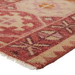 Product Image 4 for Zetta Hand-Knotted Medallion Pink/ Cream Rug from Jaipur 