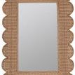 Product Image 1 for Bella Woven Rattan Wall Mirror from Cooper Classics