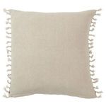 Product Image 4 for Majere Solid Light Gray Pillow from Jaipur