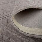 Product Image 2 for Batisse Solid Gray / Silver Area Rug - 2' x 3' from Feizy Rugs