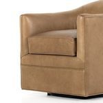 Product Image 23 for Quinton Round Ontario Taupe Leather Swivel Accent Chair from Four Hands