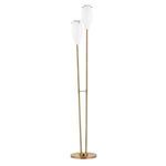 Product Image 1 for Geyser 2 Light Patina Brass Floor Lamp from Troy Lighting