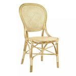 Product Image 1 for Rossini Rattan Dining Side Chair in Black from Sika Design
