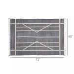 Product Image 1 for Block Print Rug Cotton Rug Centerpoint Stripe from Homart