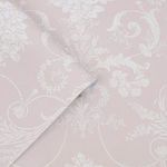 Product Image 1 for Laura Ashley Josette Amethyst Damask Wallpaper from Graham & Brown