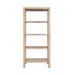 Product Image 1 for Corbin Fluted Etagere In Light Cerused Oak from Worlds Away