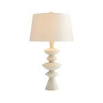 Product Image 5 for Jillian White Glass Stone Lamp from Arteriors