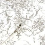 Product Image 1 for Laura Ashley Tuileries Dark Dove Grey Wallpaper from Graham & Brown