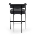 Product Image 5 for Carrie Fiqa Boucle Black Bar Stool from Four Hands