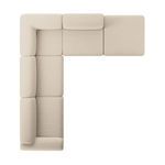 Product Image 5 for Dana Outdoor 4 Piece Sectional With Ottoman from Four Hands