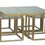 Product Image 3 for Brass Coffee Table Squared from Sarreid Ltd.