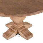 Product Image 1 for Pengrove Round Antique Oak Mango Wood Dining Table from World Interiors