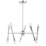 Product Image 1 for 10-Light Chandelier in Chrome from Savoy House