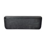 Product Image 4 for Basil Outdoor Large Rectangle Aluminum Coffee Table - Aged Grey from Four Hands