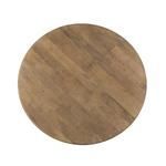 Product Image 2 for Pengrove Round Mango Wood Dining Table In Antique Oak Finish from World Interiors