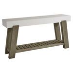 Product Image 8 for Rochelle White-Topped Wooden Outdoor Console Table from Bernhardt Furniture