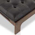 Product Image 16 for Halston Heirloom Black Top Grain Leather Cocktail Ottoman from Four Hands
