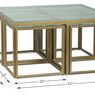 Product Image 4 for Brass Coffee Table Squared from Sarreid Ltd.