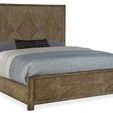 Product Image 2 for Sundance Pecan Veneer California King Panel Bed from Hooker Furniture