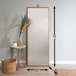 Product Image 5 for Zoe Antique Gold Floor Mirror from Cooper Classics