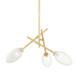 Product Image 1 for Alberton 3-Light Chandelier - Aged Brass from Hudson Valley