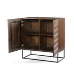 Product Image 2 for Kelby Solid Mango Bar Cabinet - Vintage Brown from Four Hands