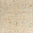 Product Image 1 for Antalya Hand-Knotted Wool Beige / Teal Rug - 12' x 15' from Surya