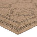 Product Image 2 for Adrar Indoor / Outdoor Tribal Brown / Black Rug 9' x 12' from Jaipur 