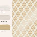 Product Image 4 for Laura Ashley Florin Gold Art Deco Wallpaper from Graham & Brown