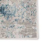 Product Image 5 for Siena Damask Blue/ Ivory Rug from Jaipur